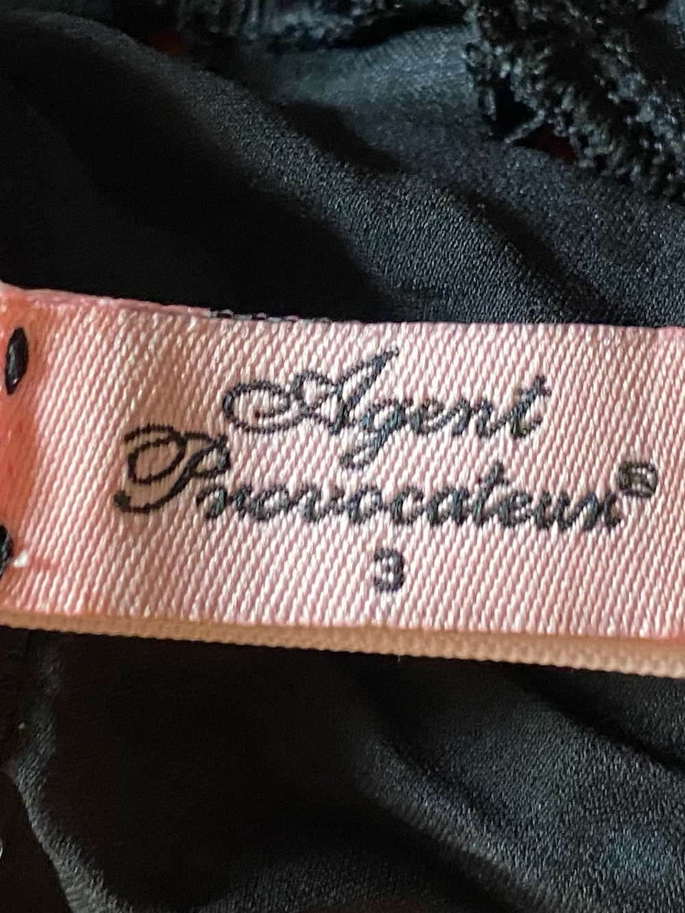 Agent Provocateur Rayna Black Fishnet Strappy Bodysuit - Picture 12 of 15